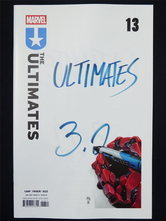 The ULTIMATES #13 - Aug 2025 Marvel Comic #18X