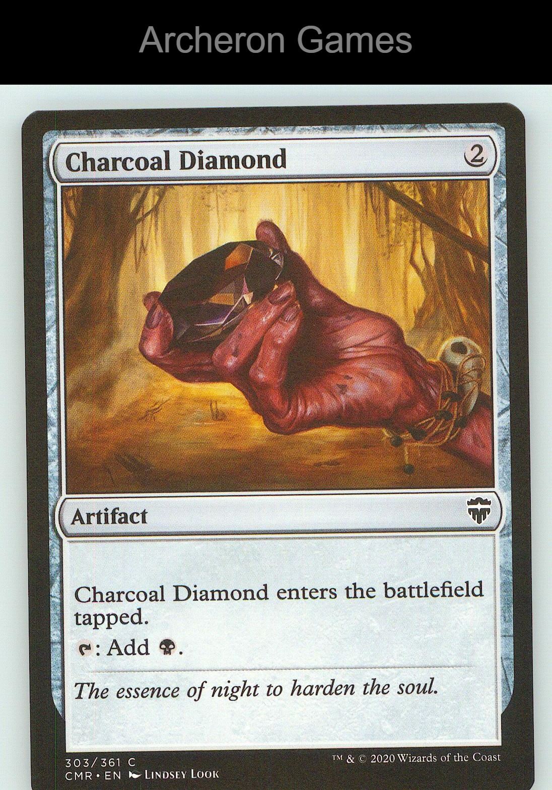 Charcoal Diamond CMR 303 C MTG Card NM/EX+
