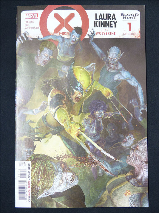 X-MEN: Laura Kinney the Wlverine #1 - B&B Sep 2024 Marvel Comic #3J3