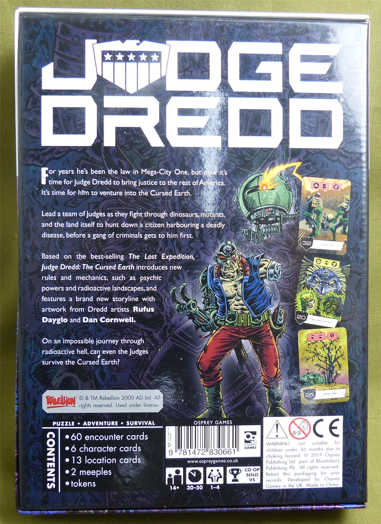 Judge Dredd: The Cursed Earth - 2000AD Game #2M2