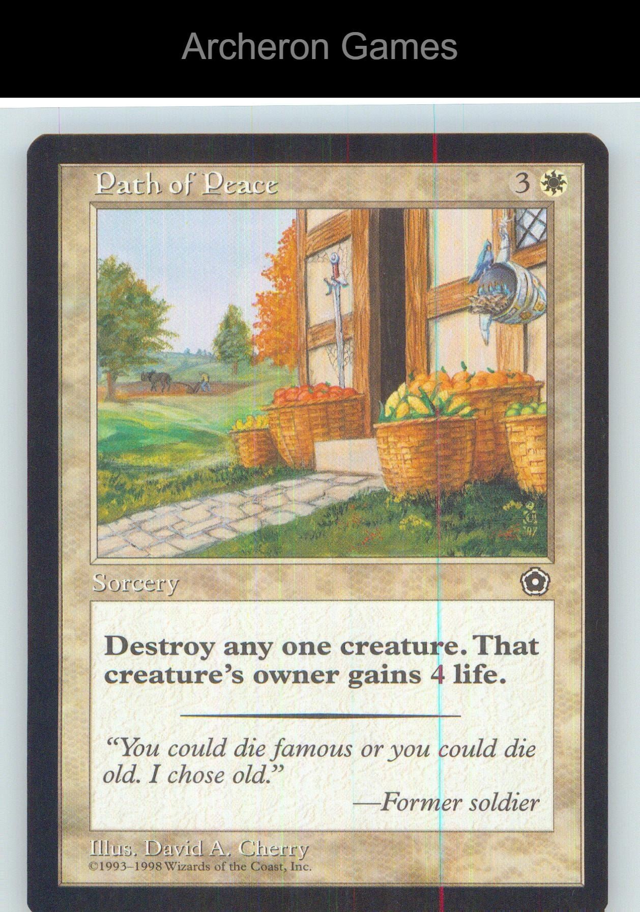 Path of Peace P02 C MTG Card NM/EX+