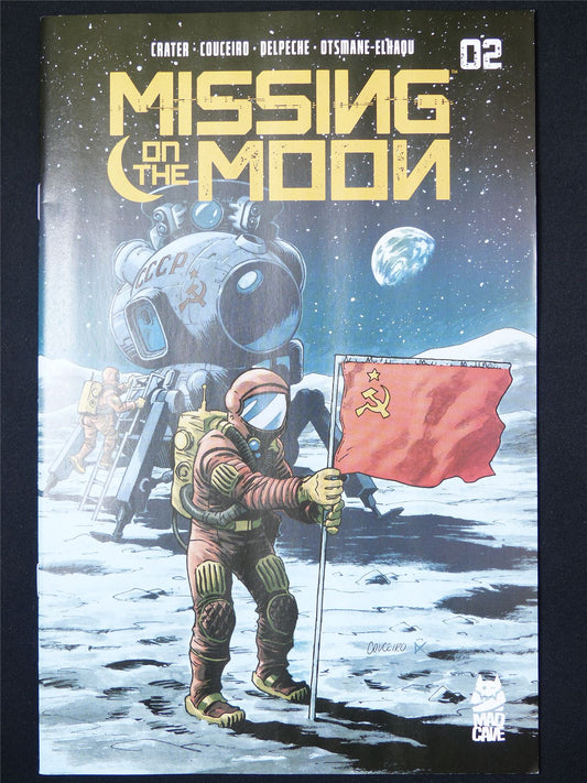 MISSING on the Moon #2 - B&B Mar 2025 Mad Cave Comic #Q6