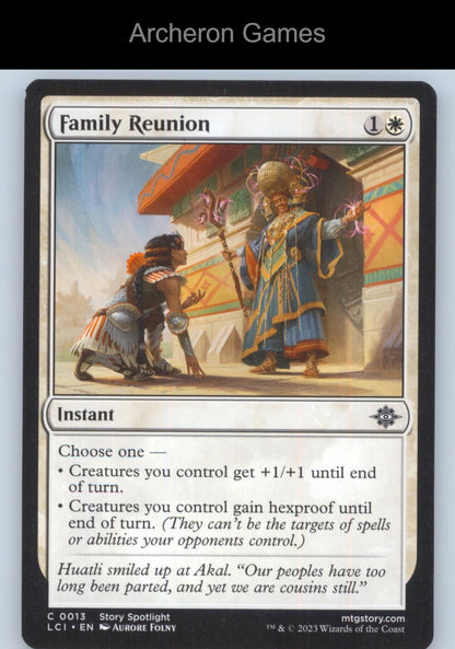 Family Reunion 13 C MTG Card The Lost Caverns of Ixalan