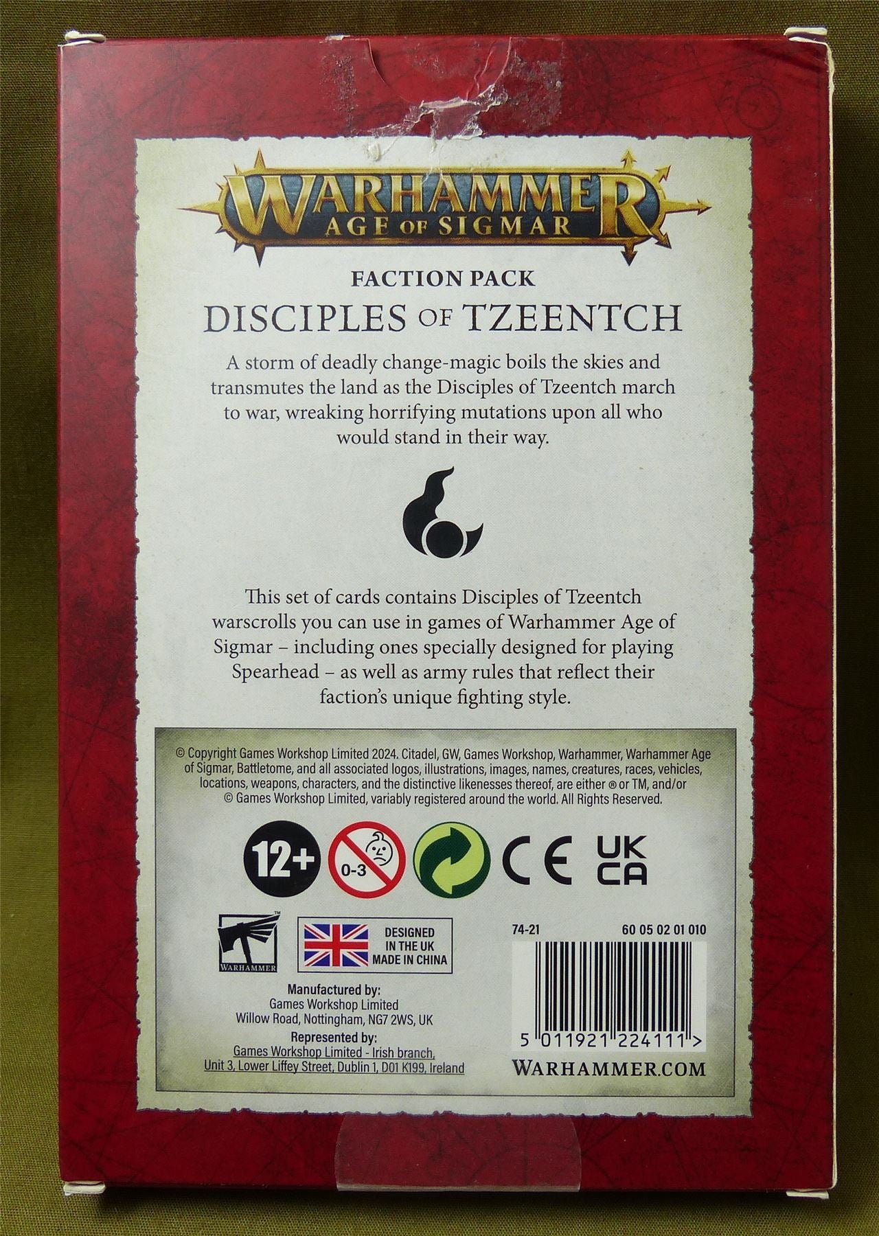 Disciples of Tzeentch Faction Pack - Warhammer AoS #D2