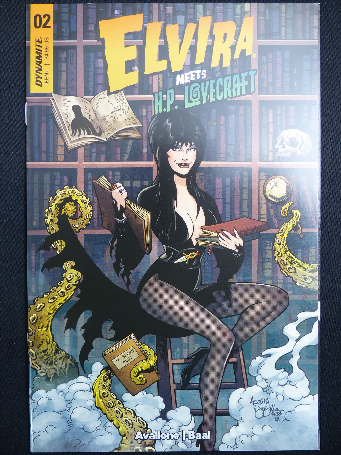 ELVIRA Meets H.P. Lovecraft #2 Cvr A - Dynamite Comic #4R5
