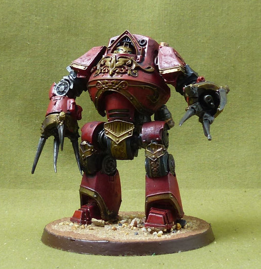 Legion Contemptor-Incaendius Class Dreadnought painted - Blood Angels - Warhammer 40K FW #3I2