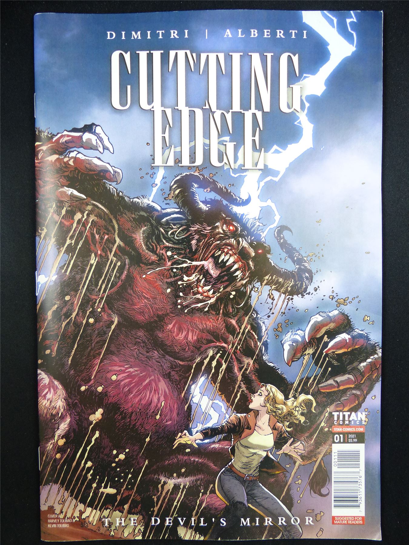 CUTTING Edge: The Devils Mirror #1 - Titan Comic #2TX