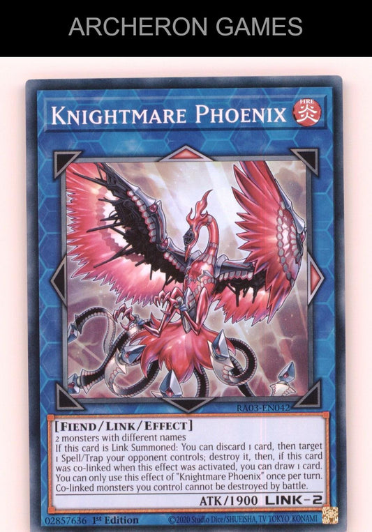 Knightmare Phoenix (PCR) SR YUGIOH Card