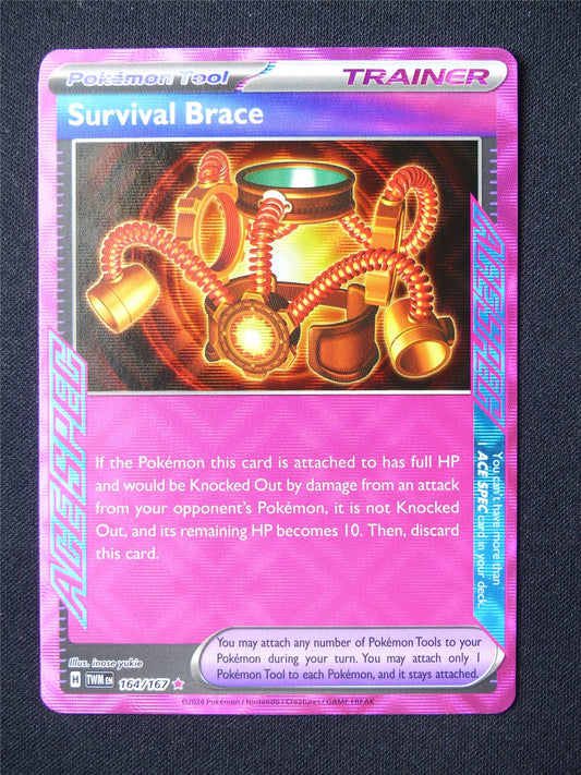 Survival Brace 164/167 Holo Ace Spec - Pokemon Card #634