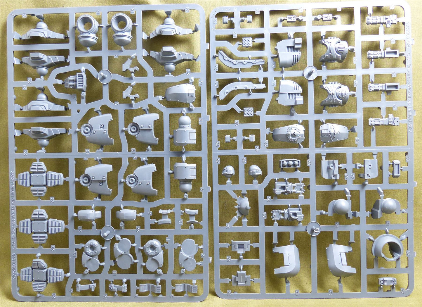 Leviathan Siege Dreadnought complete sprue - Adepta Astartes - Warhammer Horus Heresy #1RV
