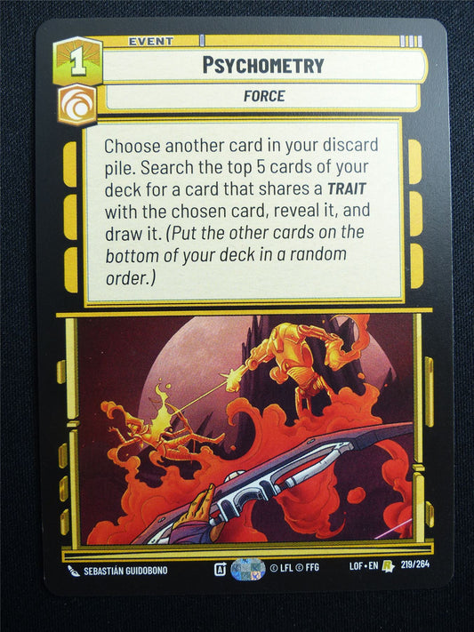 Psychometry 219/264 - Star Wars Unlimited Card #4IQ