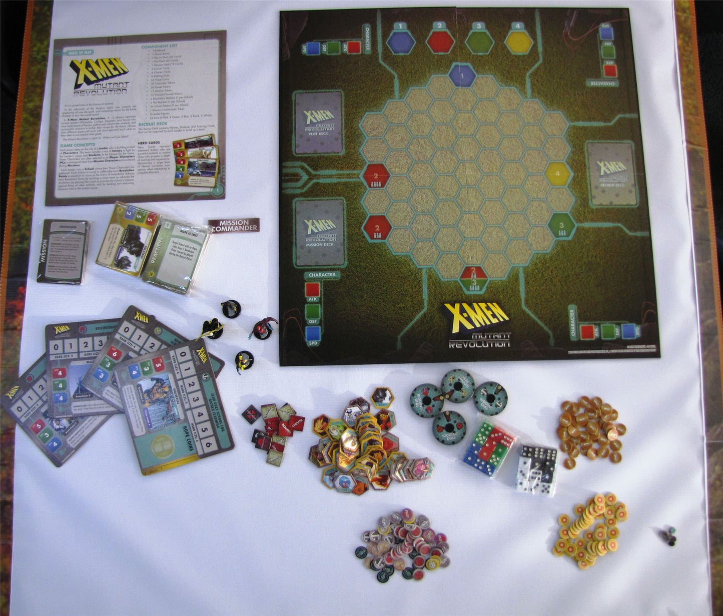 XMEN Mutant revolution - Board game #L6