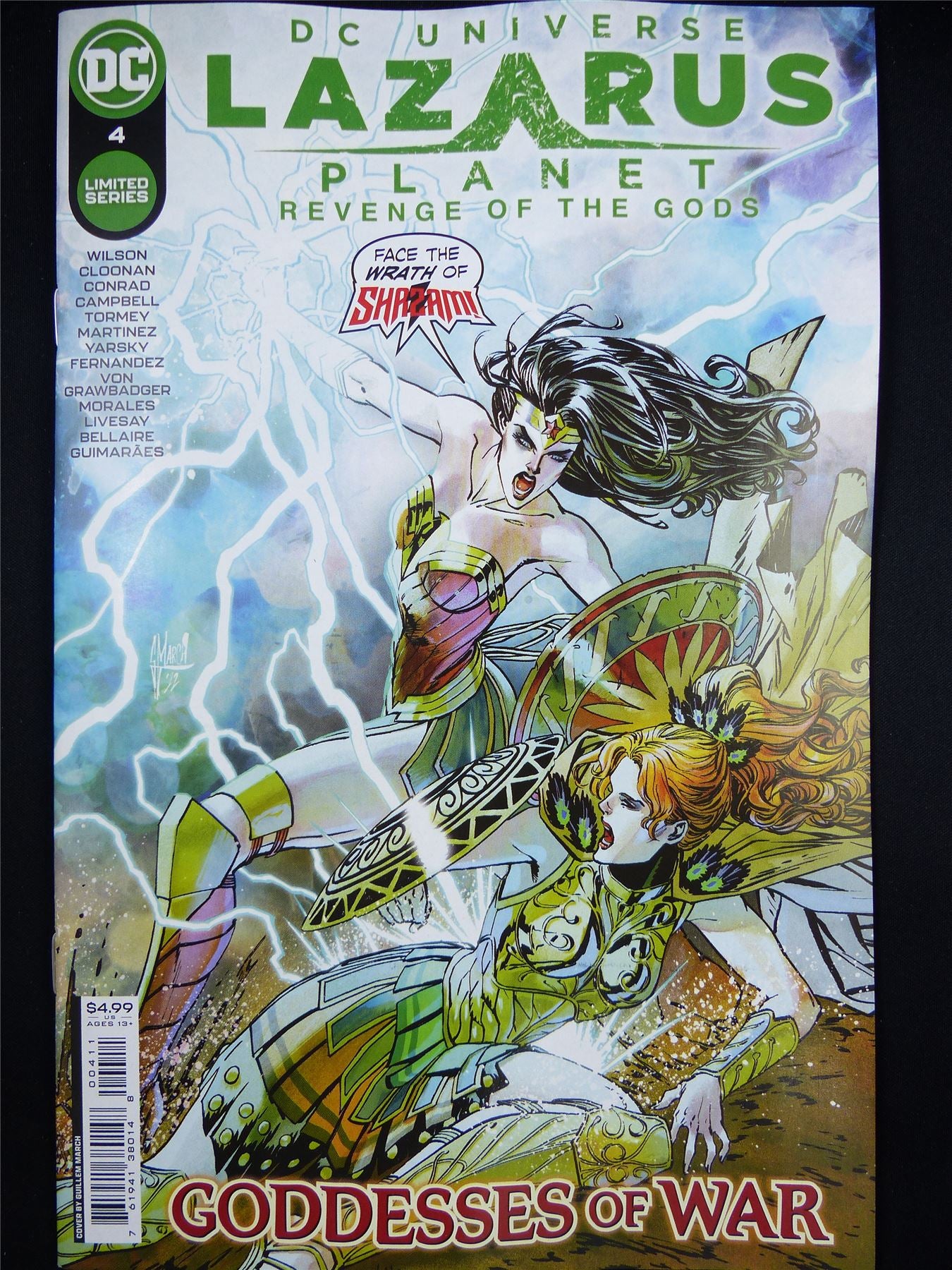 DC Universe: LAZARUS Planet: Revenge of the Gods #4 - Jun 2023 DC Comic #2A6