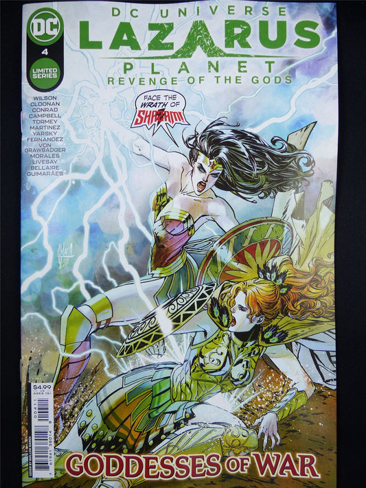 DC Universe: LAZARUS Planet: Revenge of the Gods #4 - Jun 2023 DC Comic #2A6