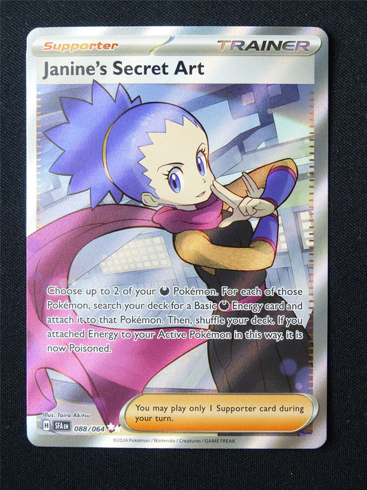 Janine's Secret Art 088/064 Textured Holo - Pokemon Card #60L