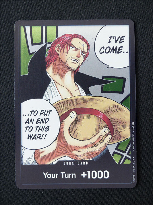 Your Turn +1000 Don Card Foil - One Piece Card #3FI