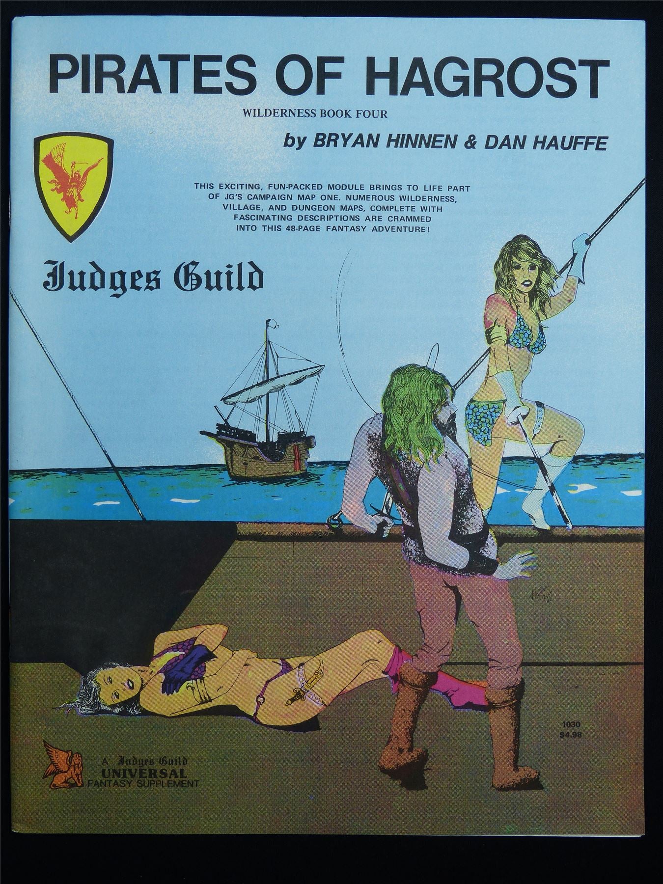 Pirates of Hagrost Wilderness Book Four: Judge Guild -  Roleplay Booklet #NF