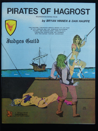 Pirates of Hagrost Wilderness Book Four: Judge Guild -  Roleplay Booklet #NF