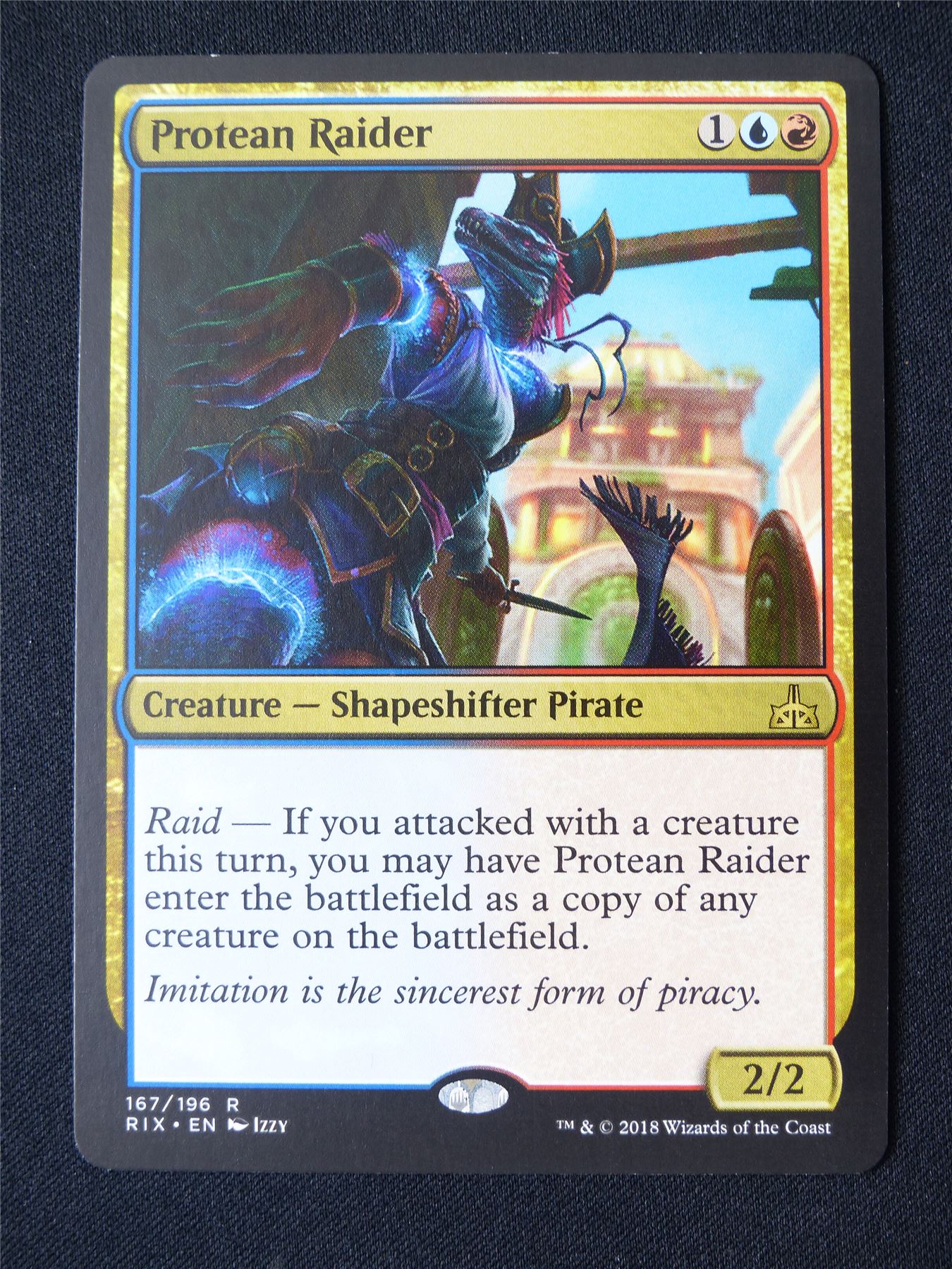 Protean Raider - RIX - Mtg Card #340