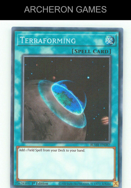 Terraforming SEC YUGIOH Card