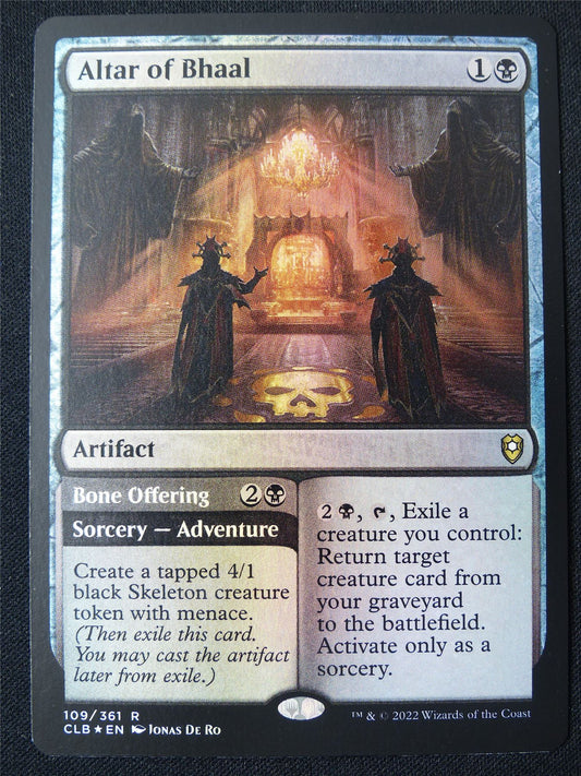 Altar of Bhaal Foil - CLB - Mtg Card #24A