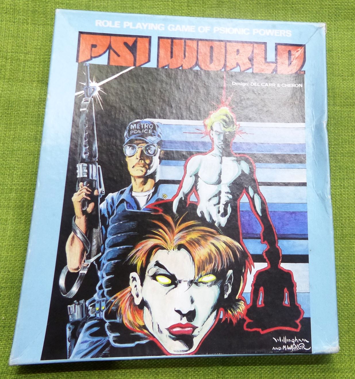 PSI WORLD Roleplaying game of Psionic Powers 2301 #60