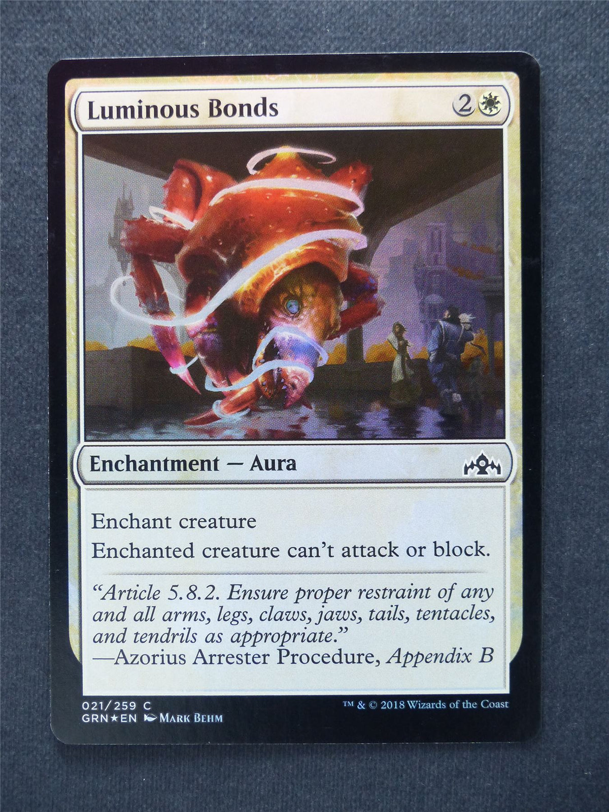 Luminous Bonds Foil - Mtg Magic Cards #L1
