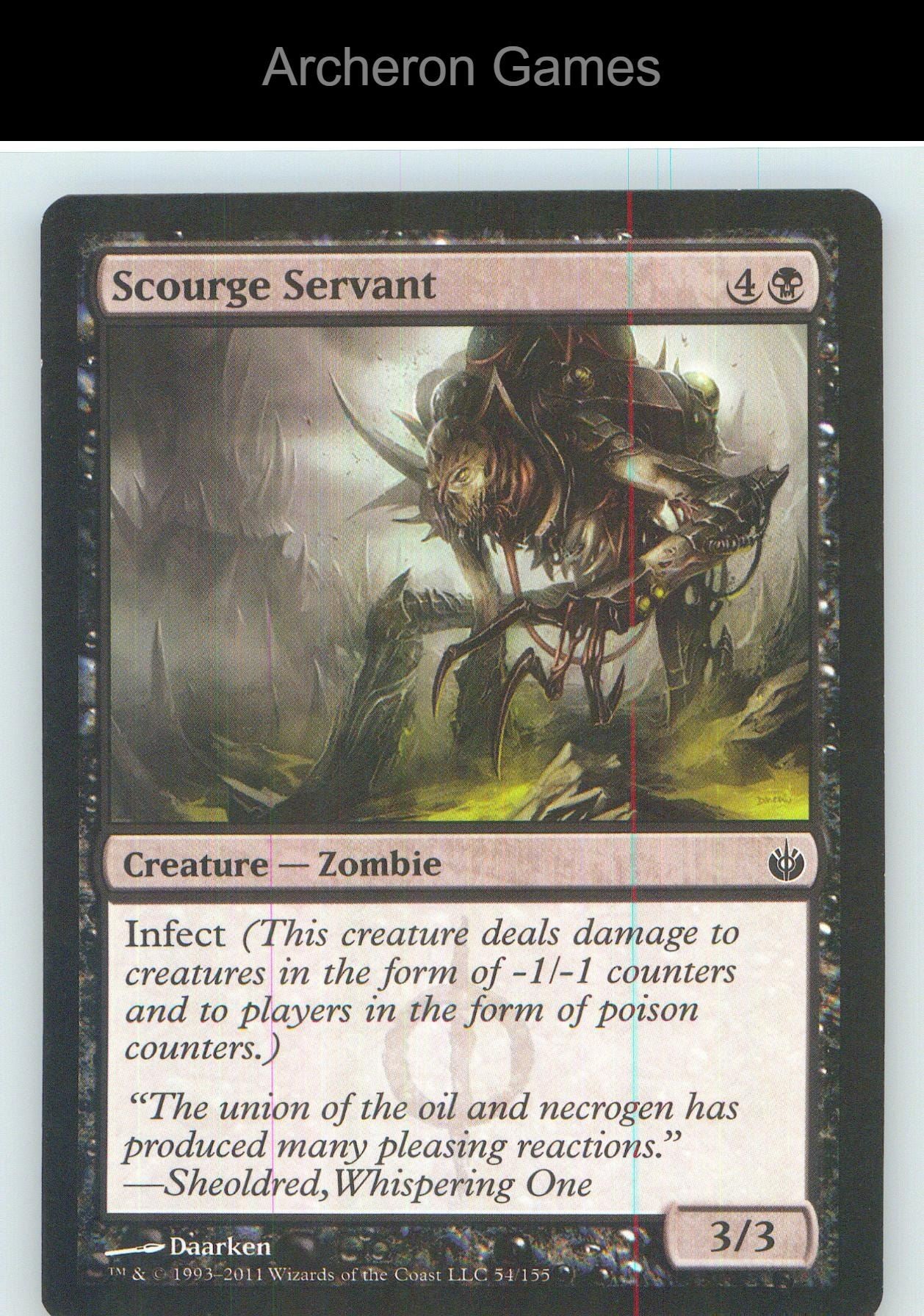 Scourge Servant MBS 54 C MTG Card NM/EX+
