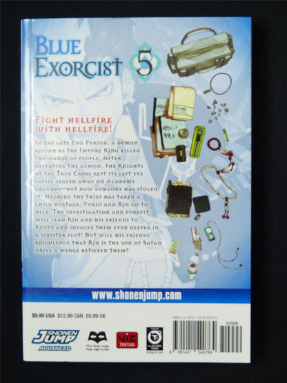 Blue Exorcist volume 5 - Viz Media Manga #6D5
