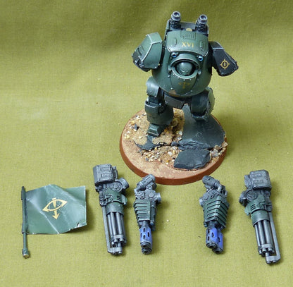 Contemptor Dreadnought Painted - Sons of Horus - Warhammer Horus Heresy #BL