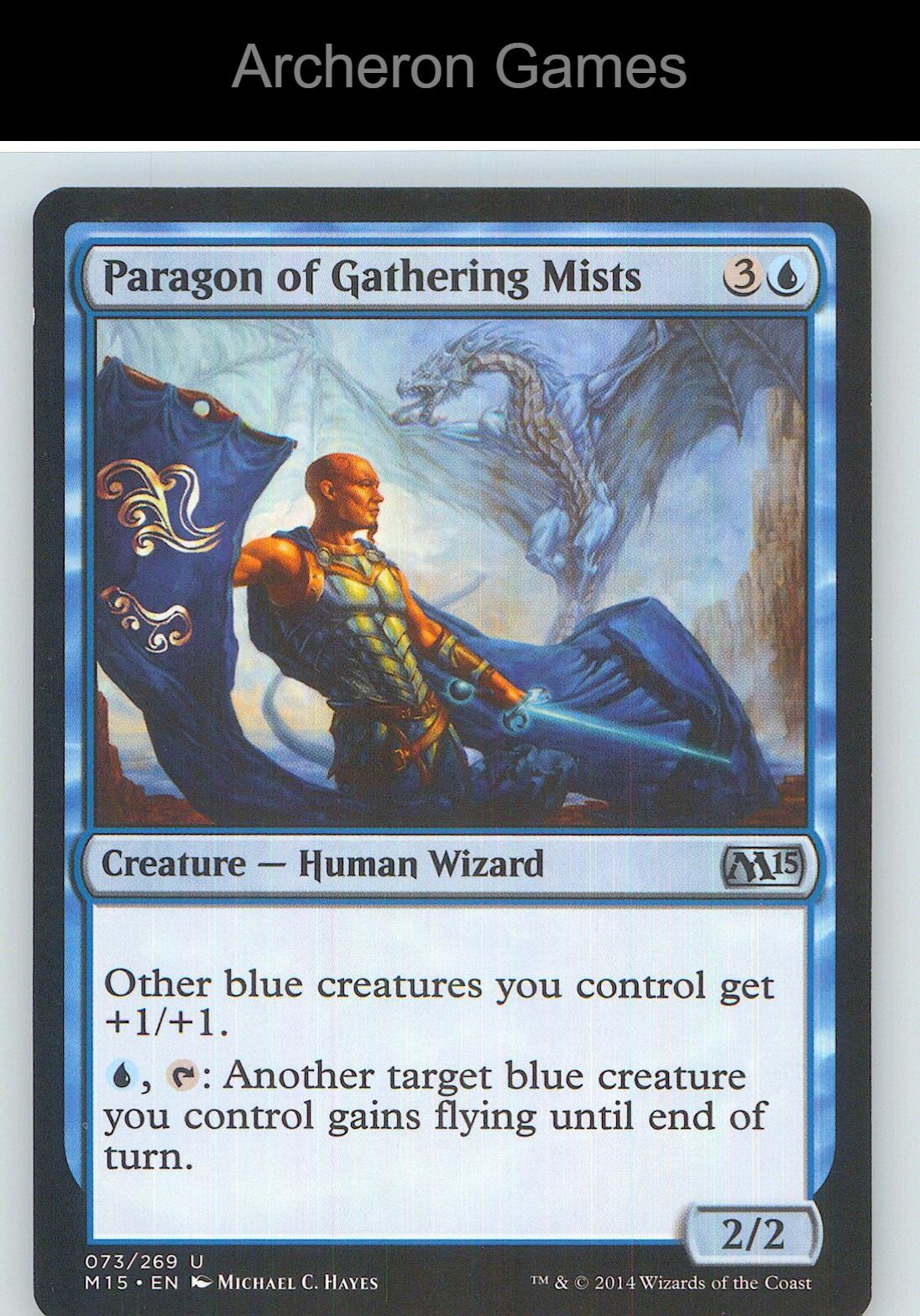 Paragon of Gathering Mists M15 73 UC MTG Card NM/EX+