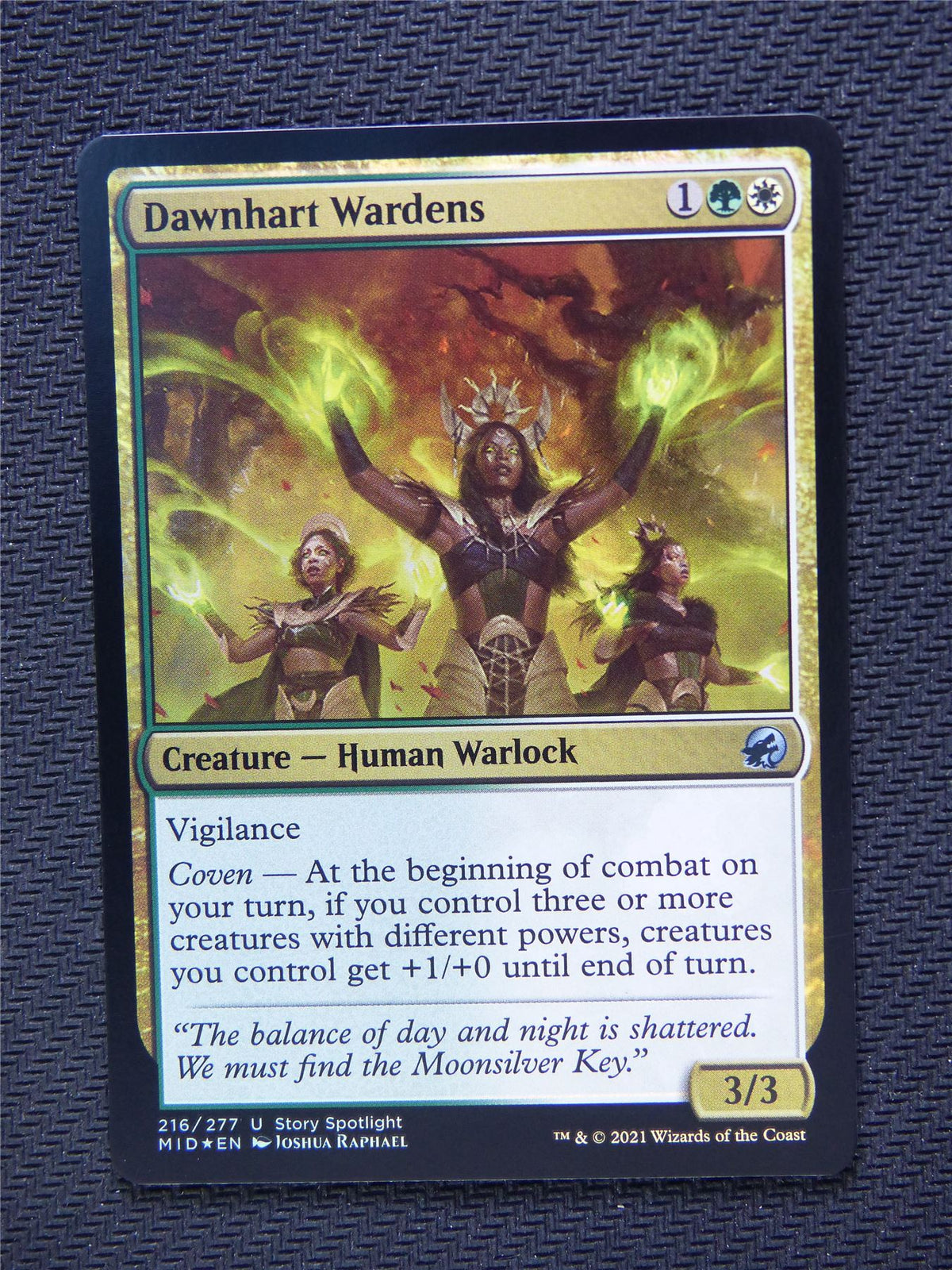 Dawnhart Wardens Foil - Innistrad - Mtg Card #3NY