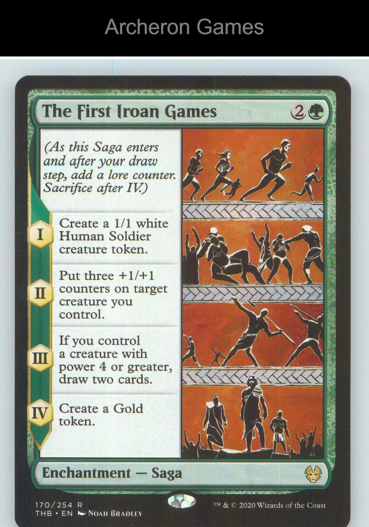 The First Iroan Games THB 170 R MTG Card NM/EX+