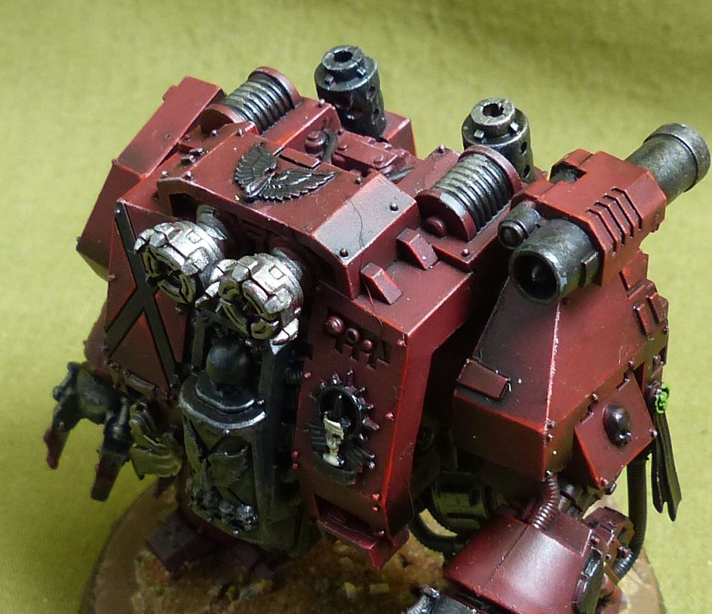 Venerable Dreadnought painted - Blood Angels - Warhammer 40K #3YR