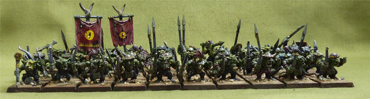 Goblin Mob set of 39 painted - Orcs and Goblins - Warhammer Old World #FQ
