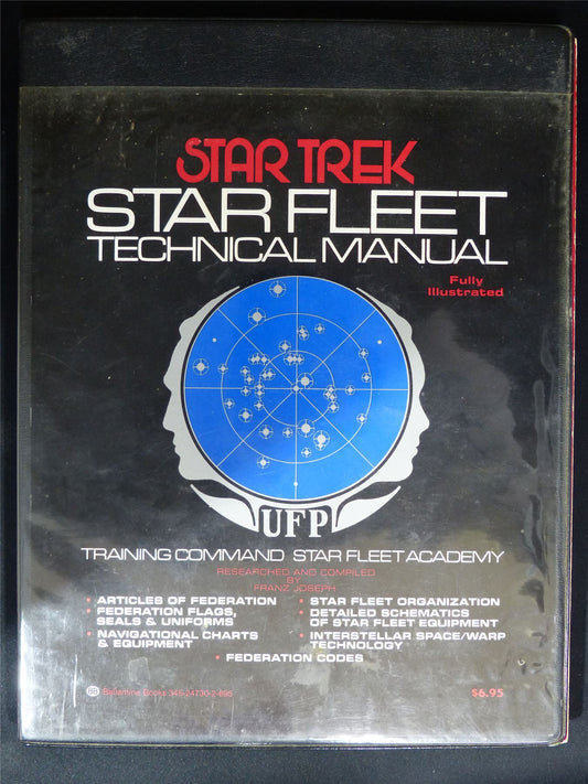 Star Trek: Star Fleet Technial Manual  1975 1st Edition -  Roleplay Softback #B9