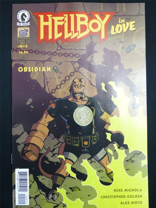 HELLBOY in Love: Obsidian #2 Cvr A - Jul 2026 Dark Horse Comic #2Q2