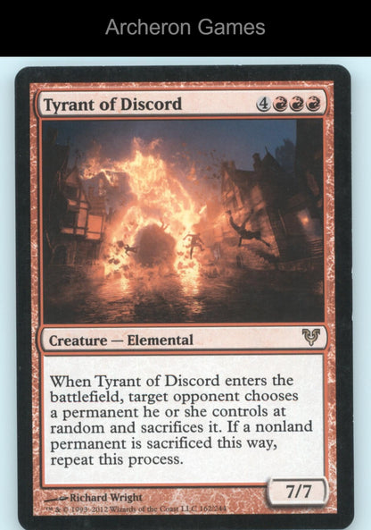Tyrant of Discord 162 R MTG Card Avacyn Restored