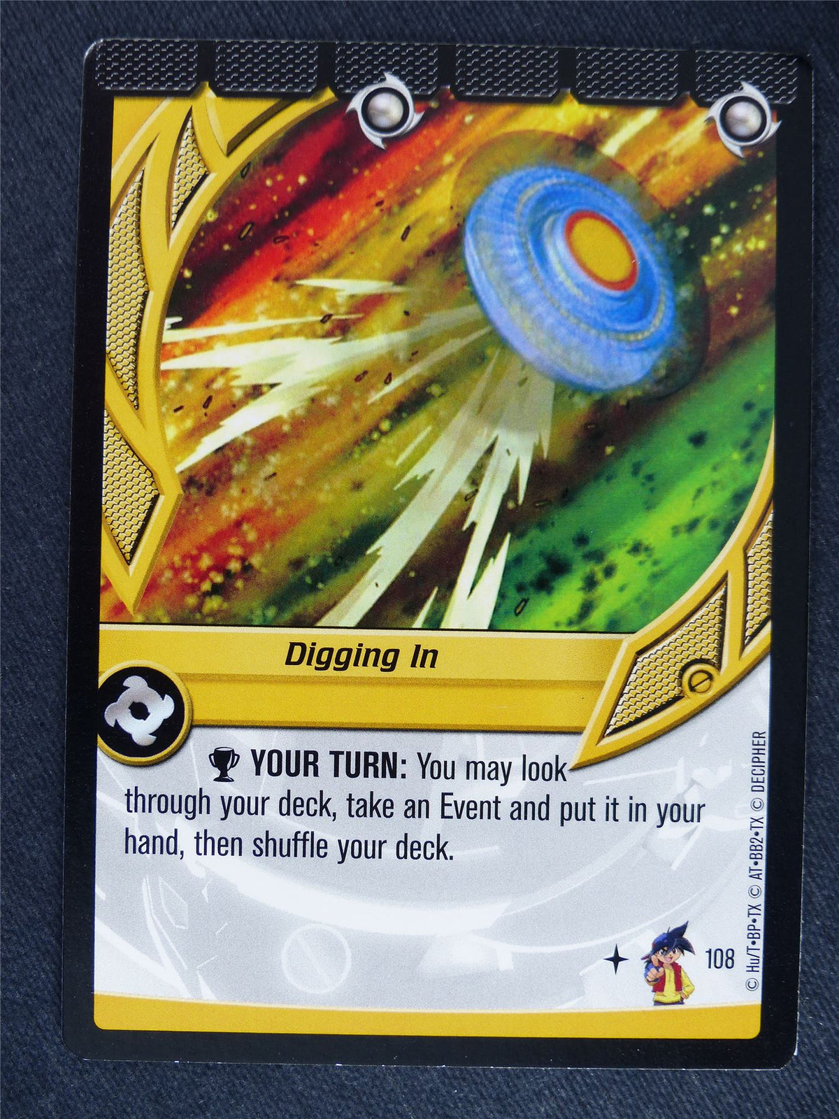Digging In 108 - Beyblade Cards #XD