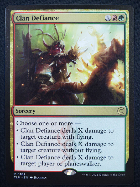 Clan Defiance - CLU - Mtg Card #5GW