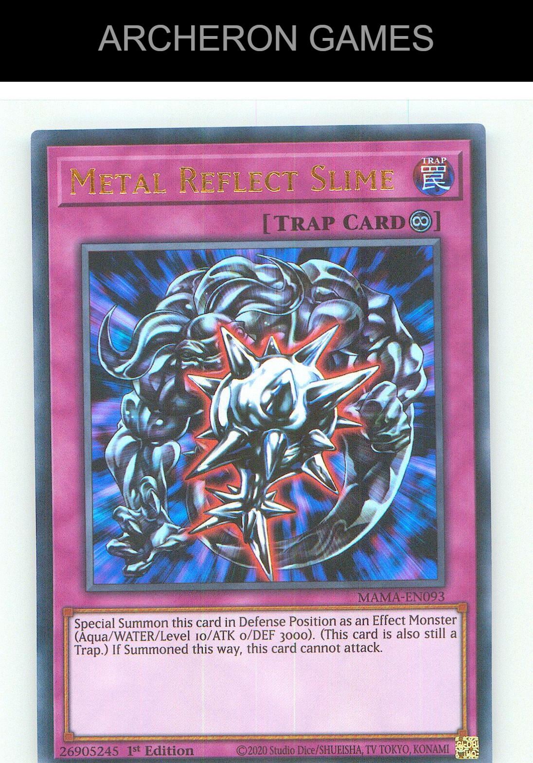 Metal Reflect Slime Ultra Rare YUGIOH Card 1st Edition
