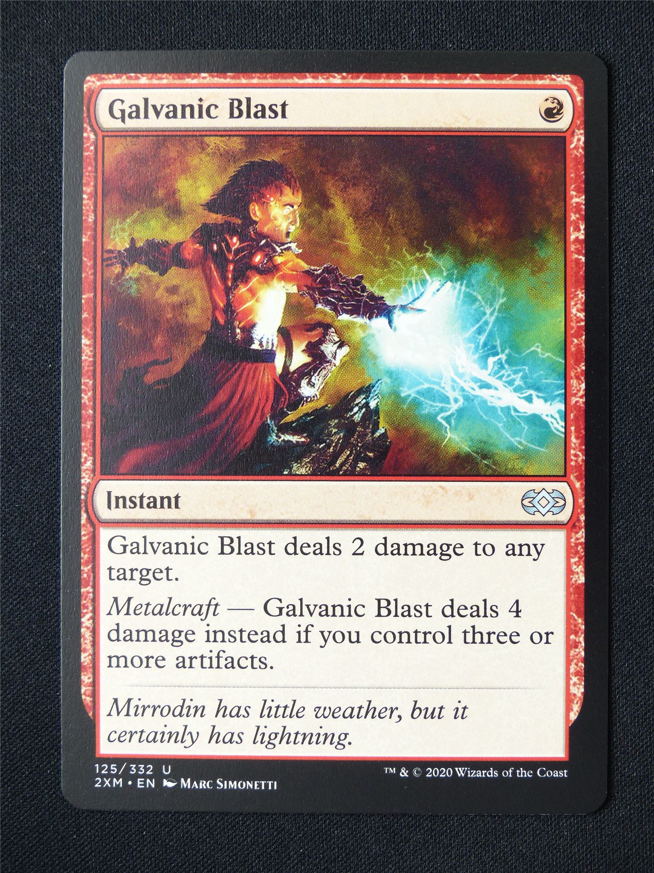 Galvanic Blast - 2XM - Mtg Card #2QG