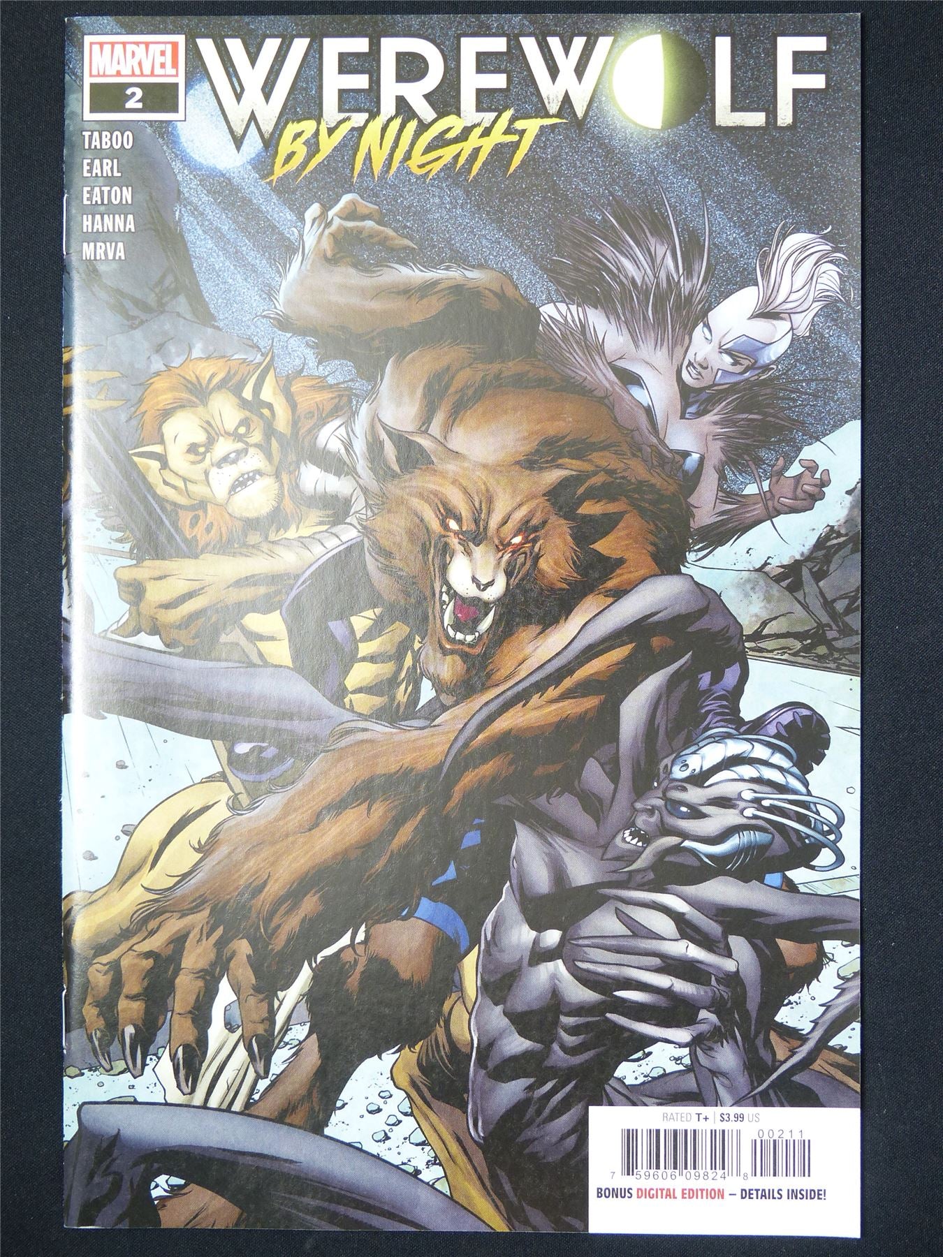 WEREWOLF by Night #2 - B&B Marvel Comic #8KA