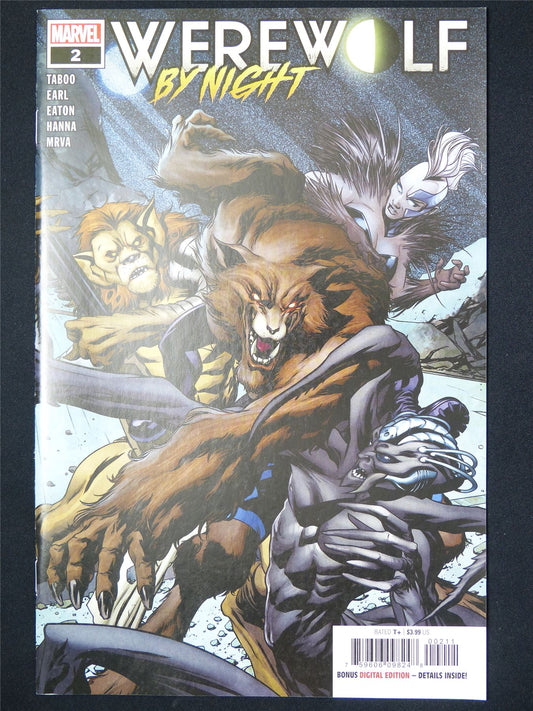 WEREWOLF by Night #2 - B&B Marvel Comic #8KA