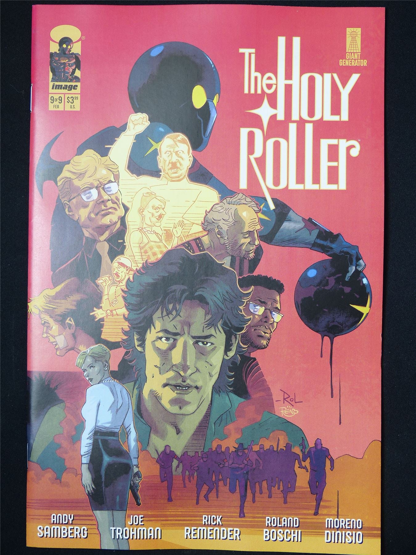 The HOLY Roller #9 - B&B Feb 2025 Image Comic #9K4