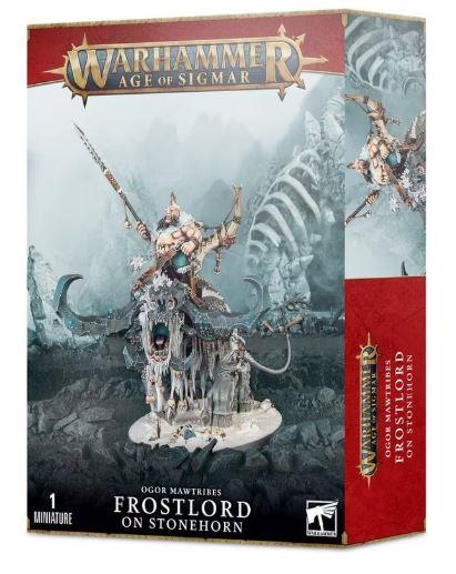 Frostlord on Stonehorn - Ogor Mawtribes - Warhammer: Age of Sigmar