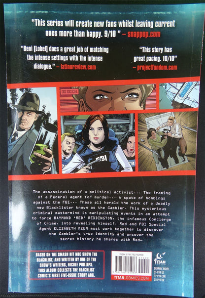 The Blacklist  - Graphic Novel - Titan Comic #20E