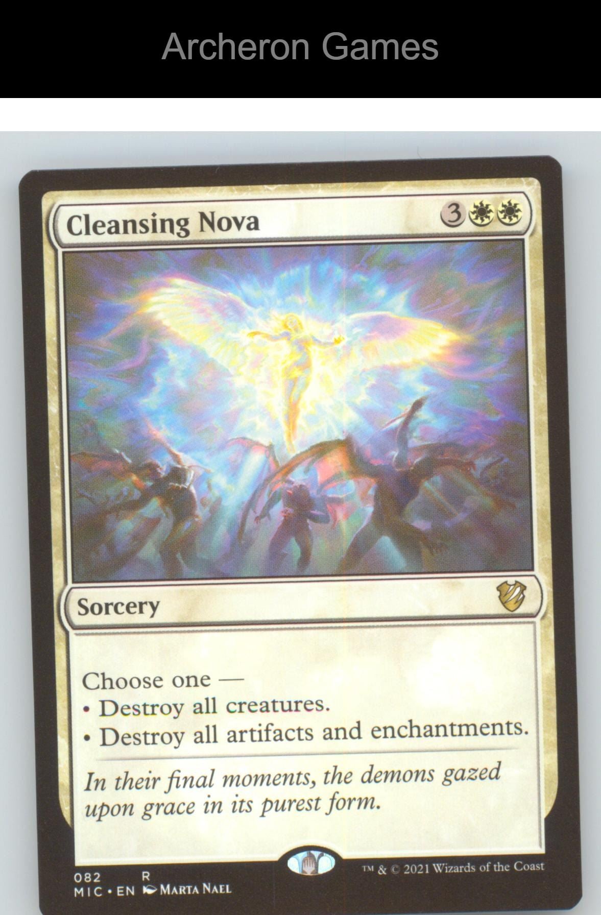Cleansing Nova SCD 12 R MTG Card NM/EX+