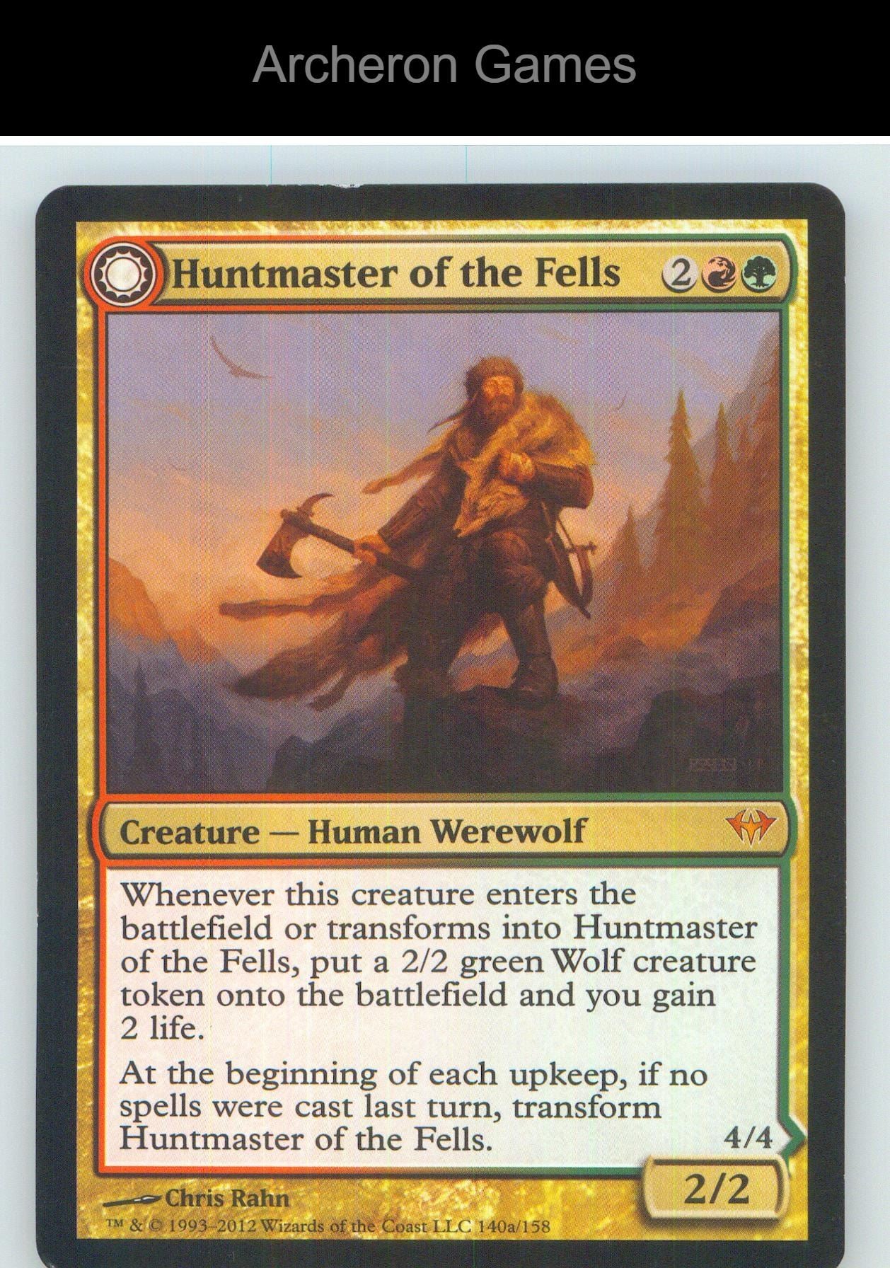 Huntmaster of the Fells DKA 140 Mythic MTG Card NM/EX+