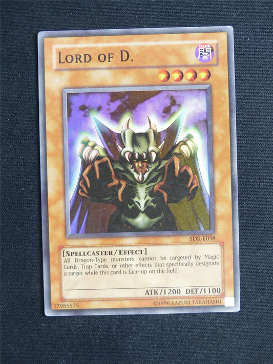 Lord of D. SDK Super Rare - Yugioh Card #23B